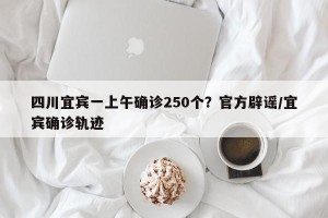 四川宜宾一上午确诊250个？官方辟谣/宜宾确诊轨迹